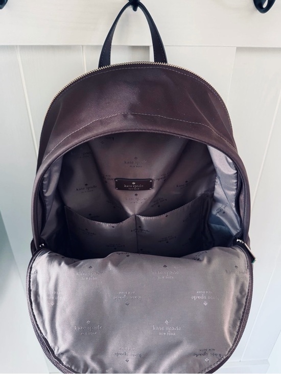 Kate Spade Black Nylon Backpack